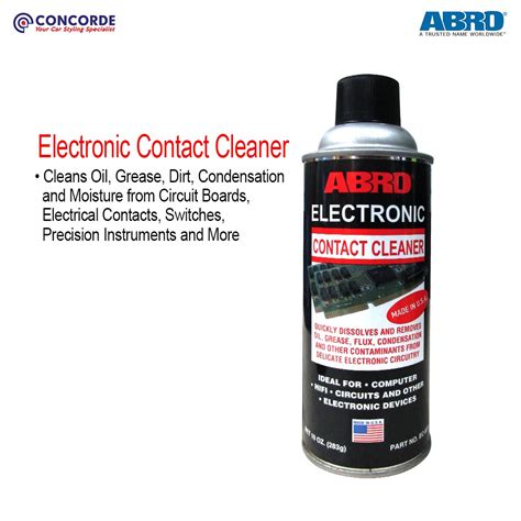 Abro Electronic Contact Cleaner 5.75oz. / 163g .